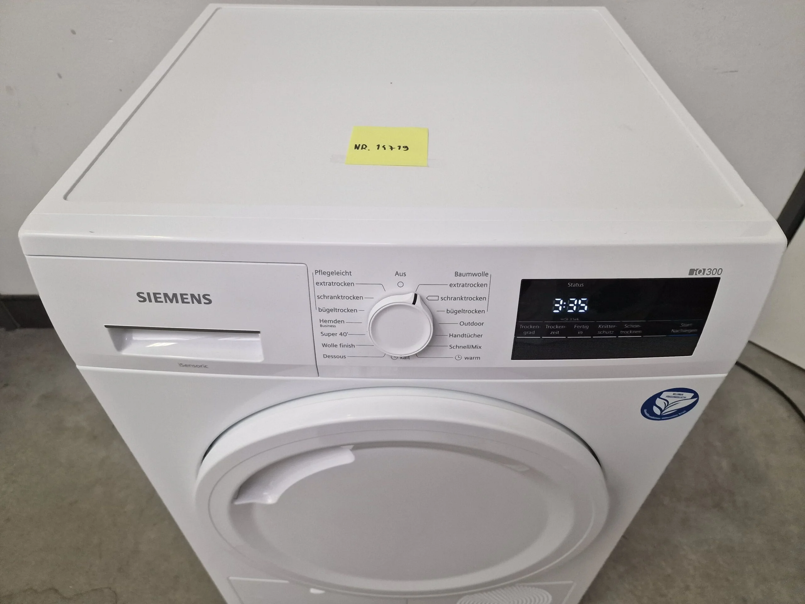 Siemens WT43HV00 IQ300 Warmtepompdroger 7 kg A++