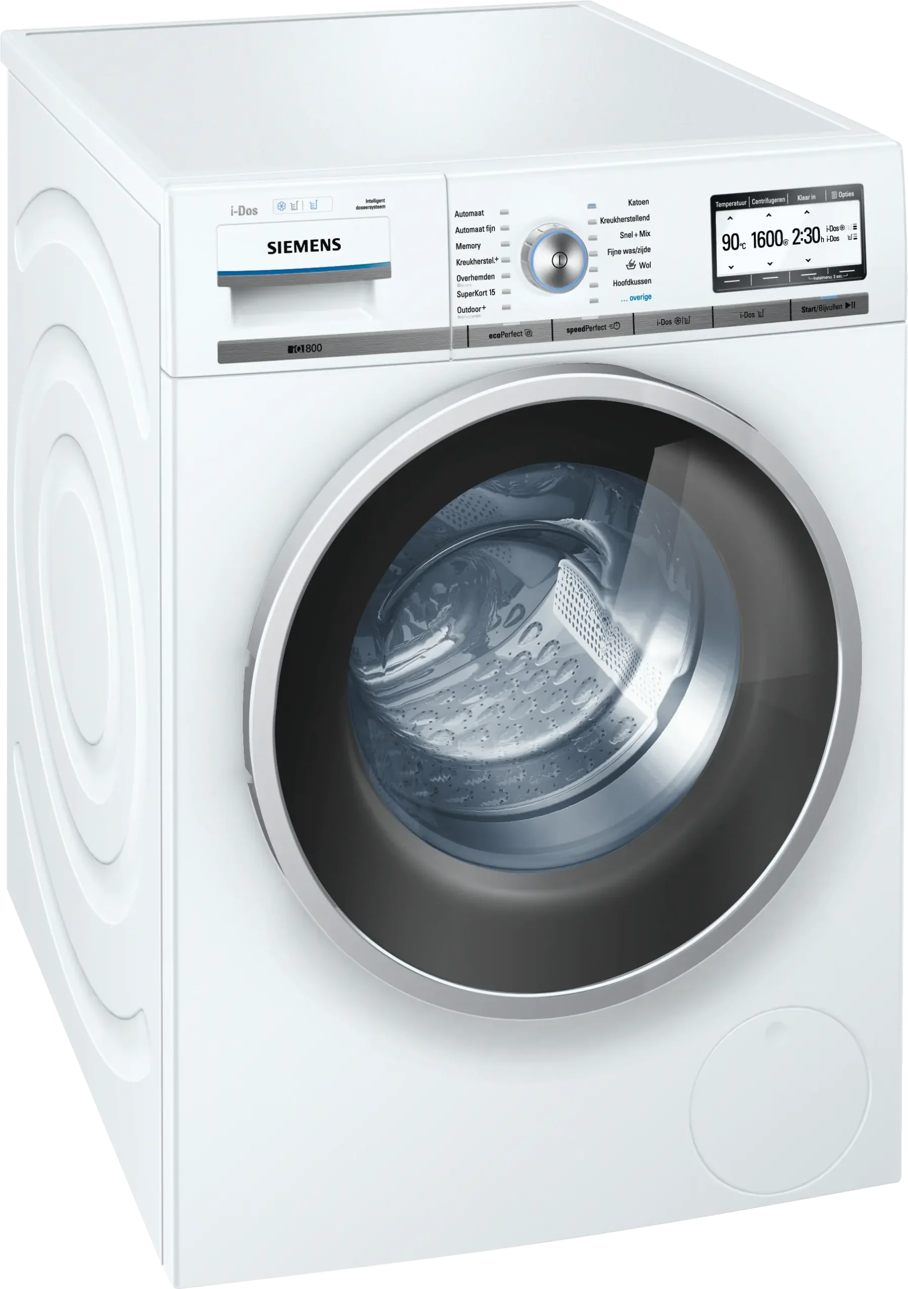 Siemens WM16Y841NL IQ800 I-DOS wasmachine 9 kg A+++